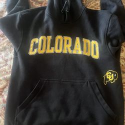 Black and yellow Colorado Buffaloes hoodie