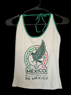 Womens Mexico Halter Tank Top