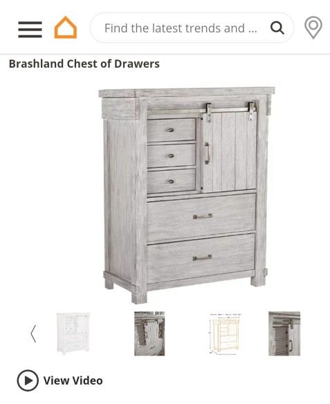 Dresser  Brashland Men's Chest 