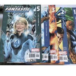 🔥💎BUNDLE OF 5!🔥ULTIMATE FANTASTIC FOUR #1-5!!  (Marvel 2004)  GREAT DEAL!!🔥