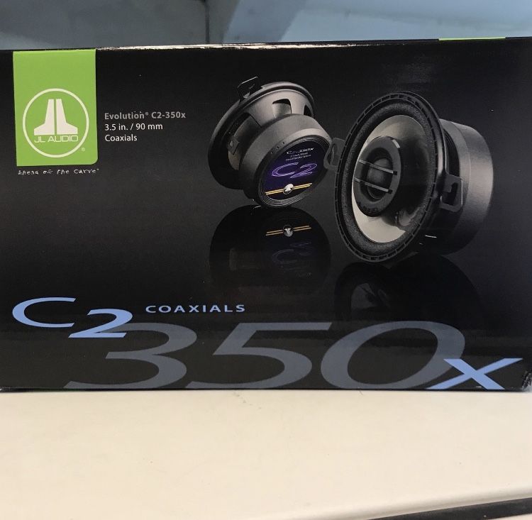 JL Audio 3.5 Speakers C2-350x Brand New