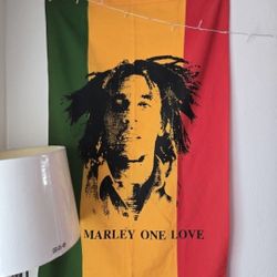 Vintage Bob Marley Flag