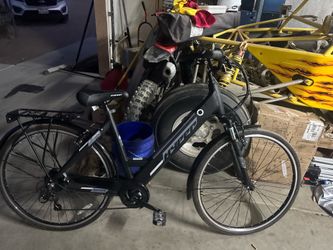 Peddle assist carbon frame bike