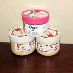 Dove Body Scrub- - $4 Each x Streets Ray/Higley