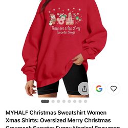 Christmas sweatshirt