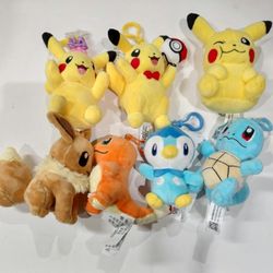 Pokemon Keychains/bag/ Purse /backpack Charms