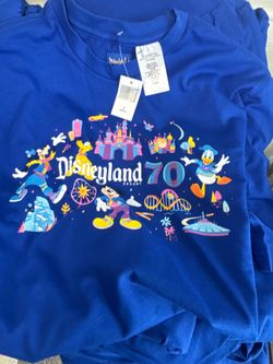 Disneyland 70th celebration t shirt