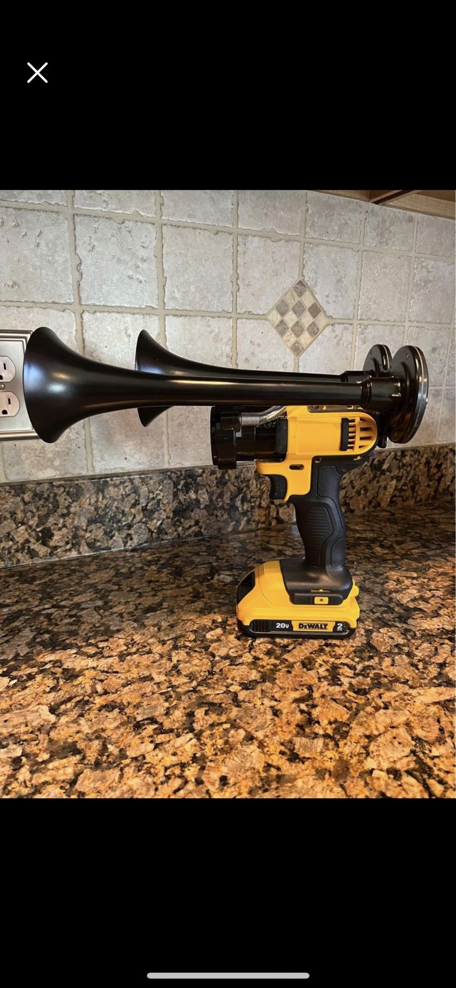 Dewalt Milwaukee ryobi Train Horns 