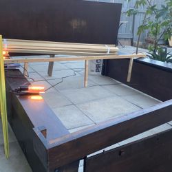 Framed Bed/ Box Spring 