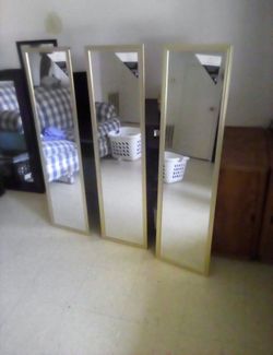 Gold Frame Mirrors
