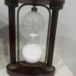 Wood Hourglass Sand Timer