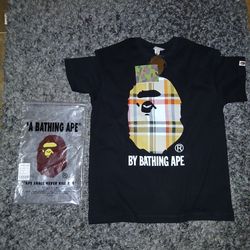 Bape Shirt Burberry collab