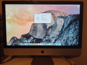 2015 27-inch  5k retina imac