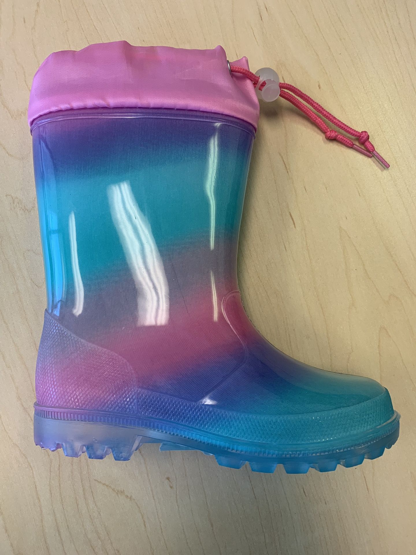 Rain boots for little girls sizes 11, 12, 13, 1, 2, 3, 4 kids sizes