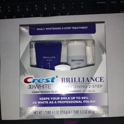 Crest 3D White Brilliance Whitening 2- Step