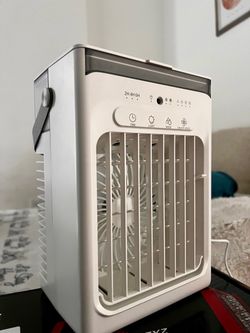 Portable Air Cooler Fan with Remote, Mist & 1000ml Tank