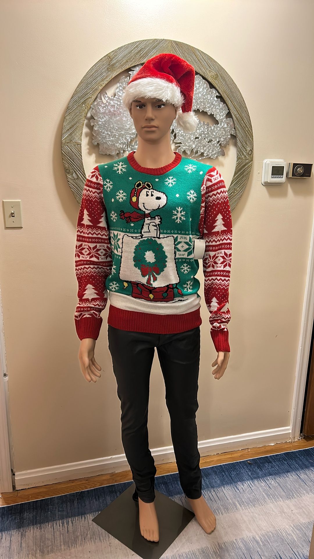 Peanuts Snoopy Christmas Sweater Available In Size Small And Medium