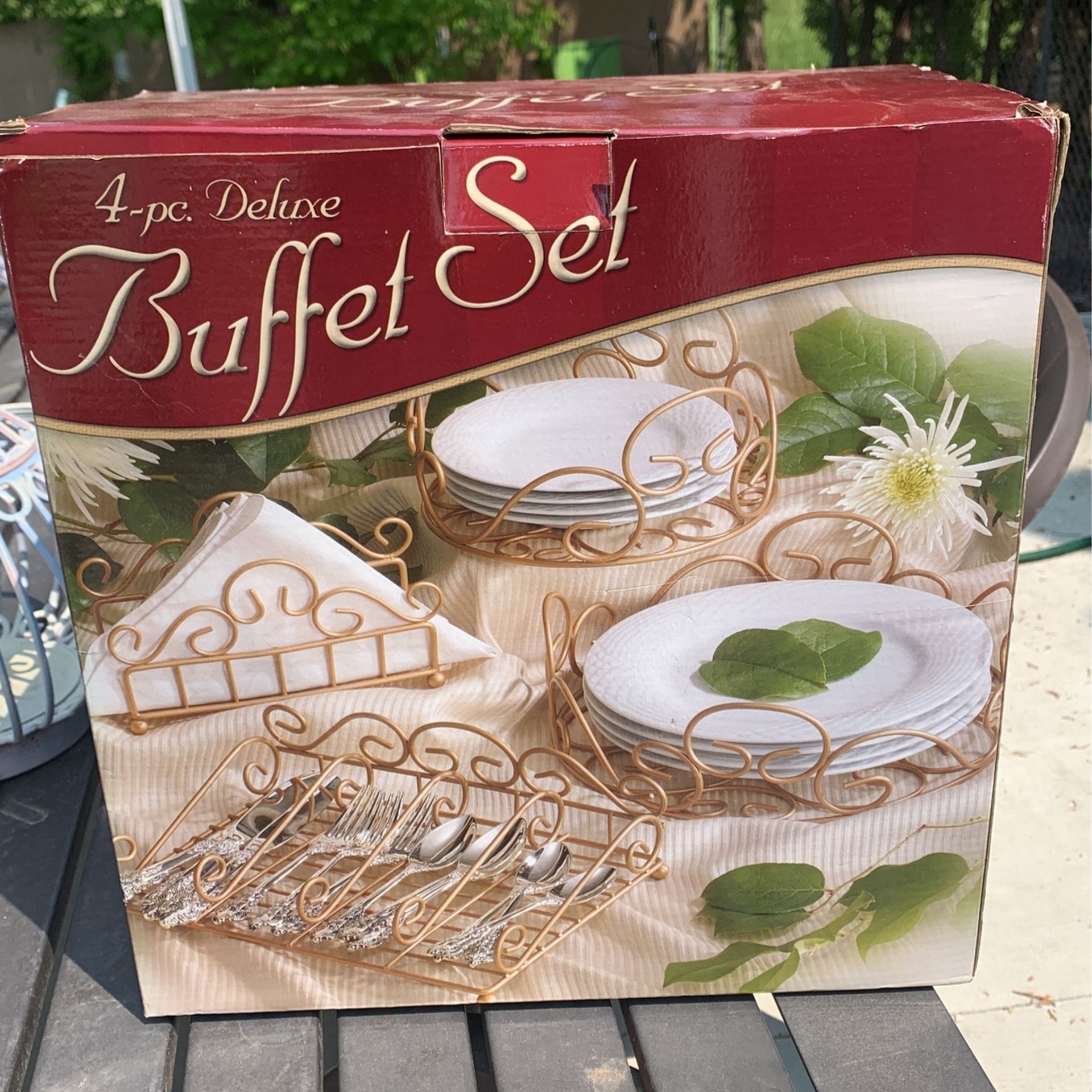 4-pc Deluxe Buffet Set