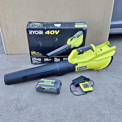 RYOBI 40V Leaf Blower KIT 550CFM