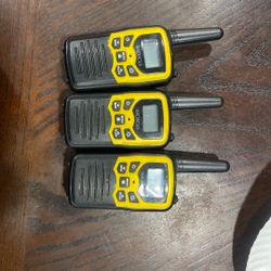 6 Walkie-talkies 