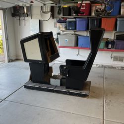 Star Trek Arcade Game Empty Cabnet  New Art