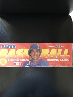 Fleer 1989 Baseball Cards Complete Set
