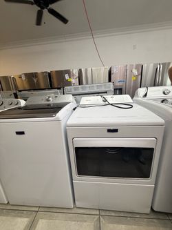 Maytag  gas dryer and washer