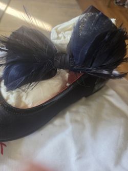 Christian Louboutin -Toddler 11.5 US / 29 EU Girls - Anemonina  Satin Flats