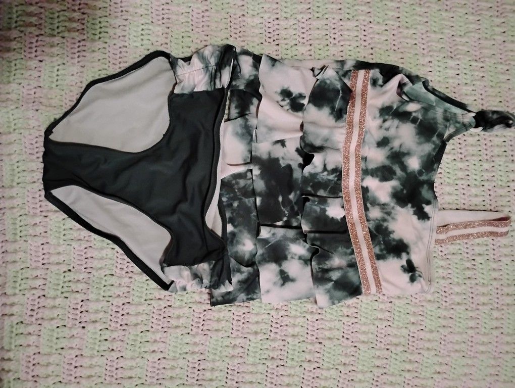 Justice Girl Swimsuit Size 18