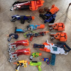 NERF Guns Lot Collection Ammo