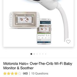 Motorola Halo Over Crib Monitor 