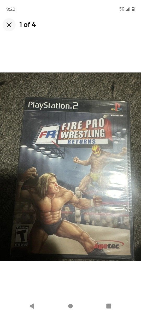 PS2 Fire Pro Wrestling Returns