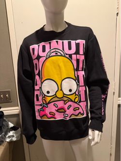 Homer Simpson crew sweater