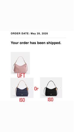 Coach Pink Denim Laurel (trade)