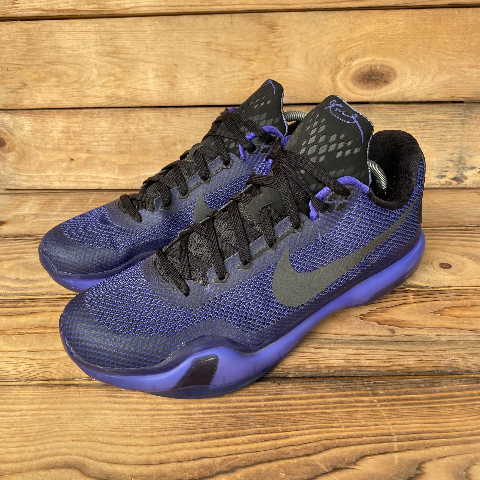 NIKE ZOOM KOBE X 10 BLACKOUT BLACK PERSIAN VIOLET PURLE NIKE ZOOM KOBE X 10 BLACKOUT BLACK PERSIAN VIOLET PURLE