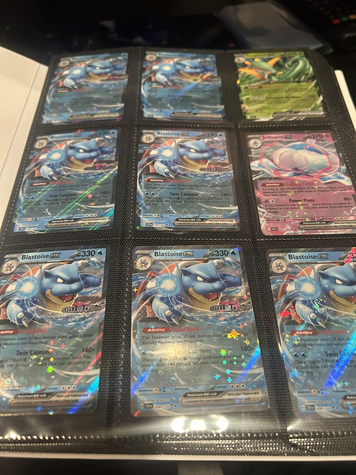 Binder Full Of EX CARDS and Others.