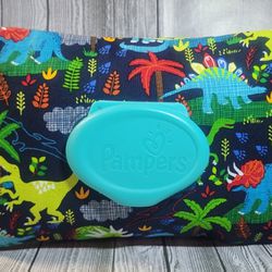Dinosaurs Pampers Wipes Cover 