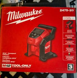 Milwaukee M12 Compact Inflator – Tool