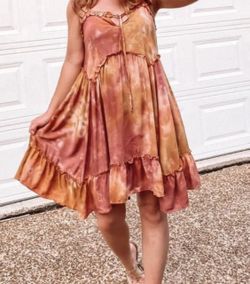 NWOT Wild fable tie dye sleeveless dress Size XL