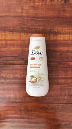 Dove PAMPERING  Body Wash:  SHEA BUTTER And VANILLA Scent; 20 oz
