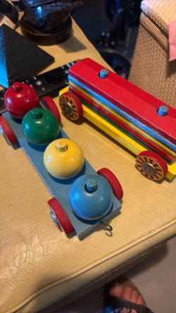 Circa 1950 pull train