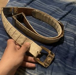 Authentic Crocodile Belt