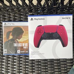 PS5 Controller and PS5 Game Bundle