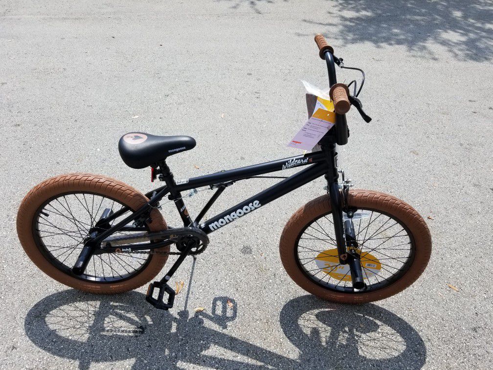 New Mongoose Wildcard 20" BMX Bike FIRM