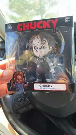 Chucky.     Toy.   Never open.