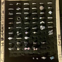 Come Shop!!  Orig Prices $30 To $100. Sterling Silver And Gold Platted Rings. Boxelder Dr. 92563