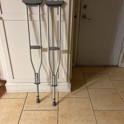Crutches Aluminum Adjustable