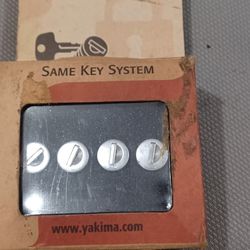 Yakima SKS Lock Cores 4 Pack with Keys – Model #07204  NEW