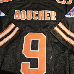 Waterboy Adam Sandler Bobby Boucher Mud DOGS jersey sz L