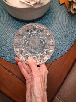 Beautiful Crystal Ashtray Never Used